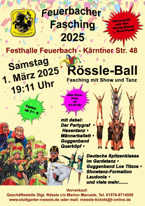 Rössle-Ball Karnevalsclub Stuttgarter Rössle