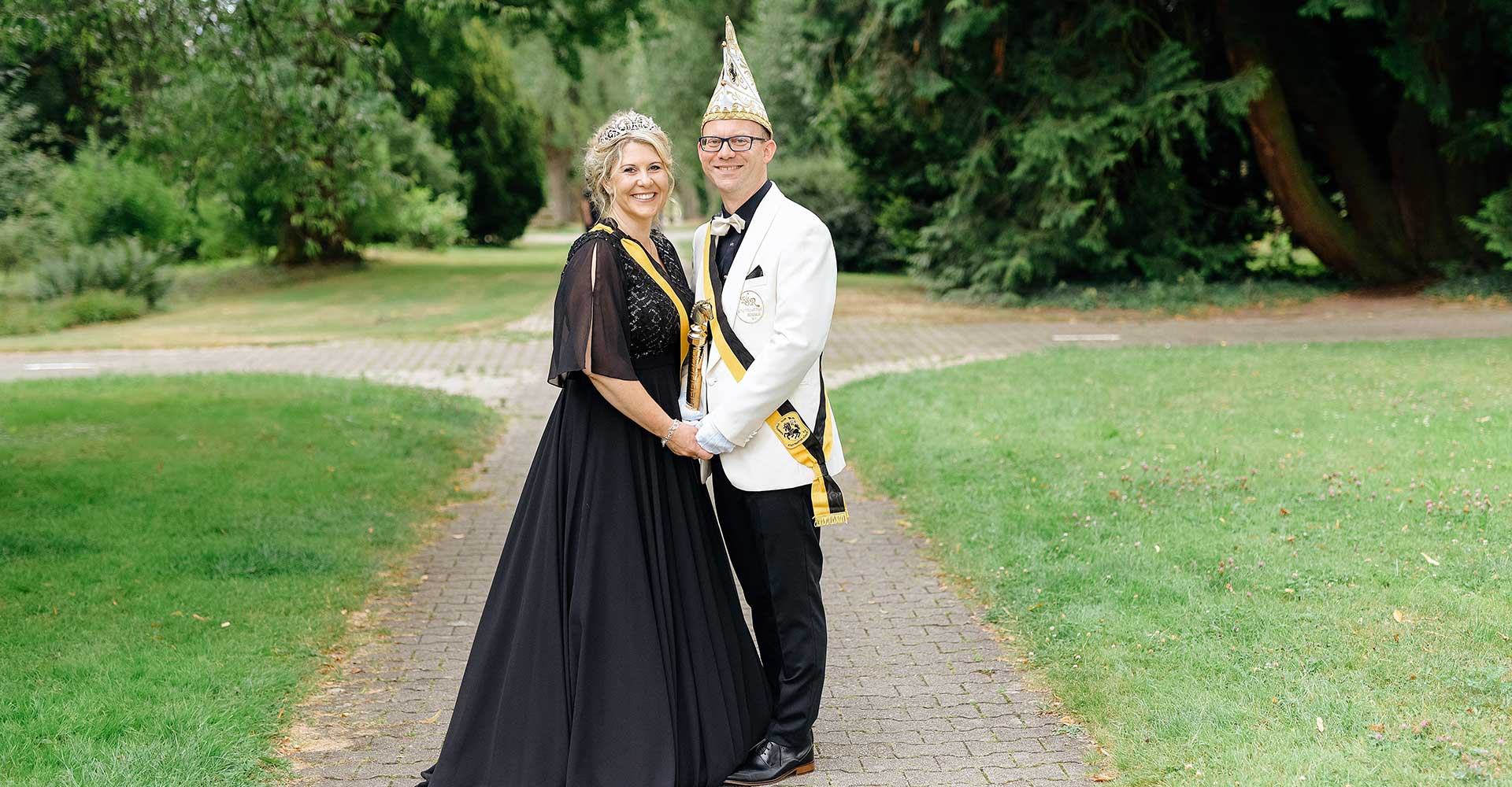 Stephan I. und Carmen III. vom magischen Augenblick Karnevalsclub Stuttgarter Rössle